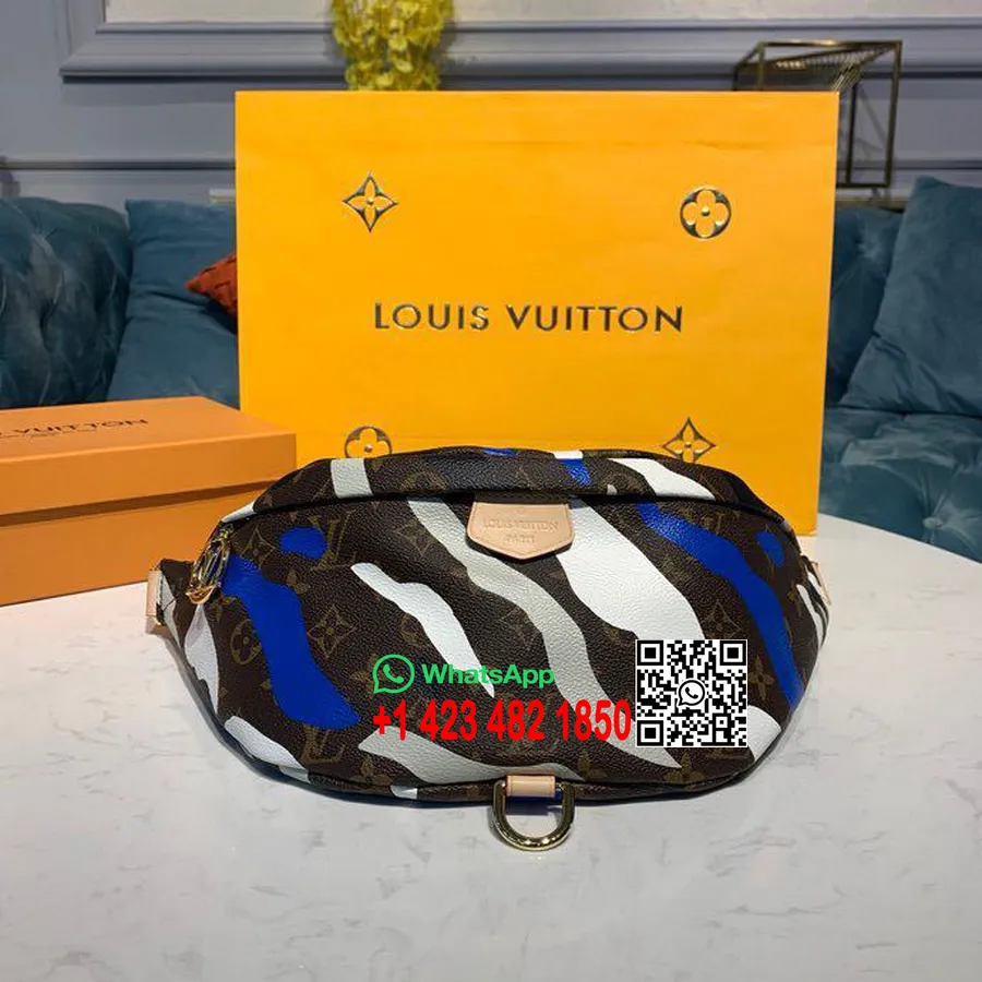 Louis Vuitton Bumbag 33cm Xlol Monogram Vászon Tavasz/nyár 2020 Kollekció M44812, Kék