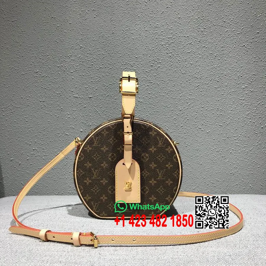 Louis Vuitton Boite Chapeau Kott 18cm Monogramm Lõuend Kevad/suvi 2020 Kollektsioon M43516, Pruun