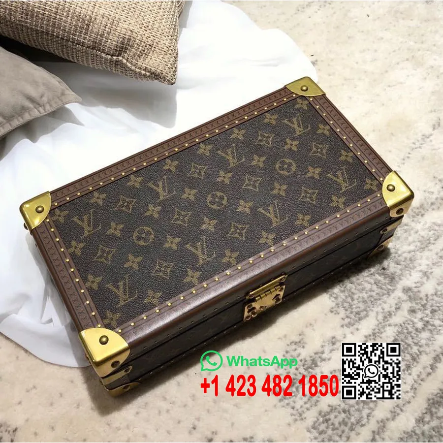 Louis Vuitton 8 Držák Hodinek Pouzdro Krabička 34 Cm Monogram Plátno Kolekce Jaro/léto 2020 M47530, Bobule