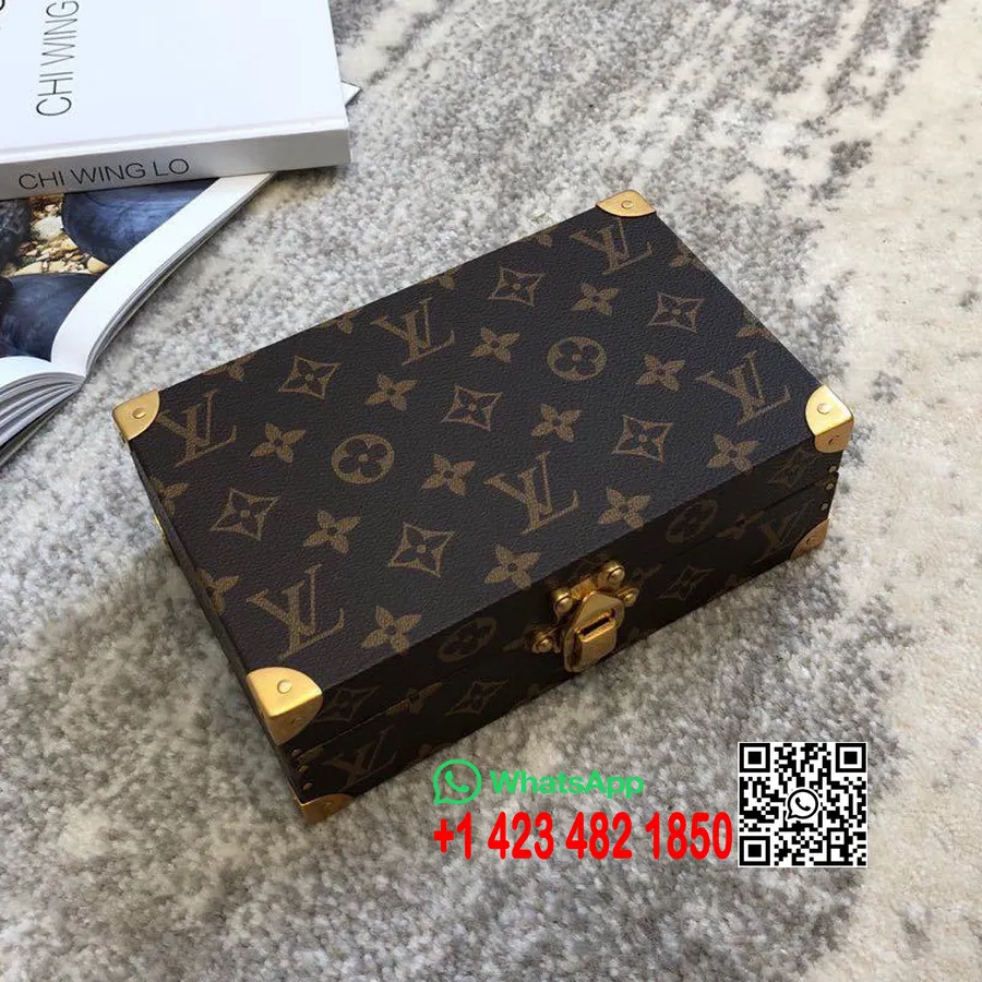 Pouzdro Na šperky Louis Vuitton Plátno Kolekce Jaro/léto 2020 M47530, Třešeň