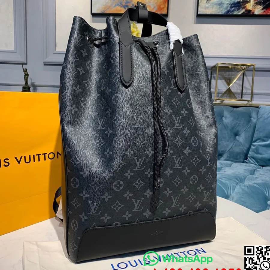 Louis Vuitton Sac à Dos Craie 30cm Toile Monogram Collection Printemps/été 2020 M44633, Noir