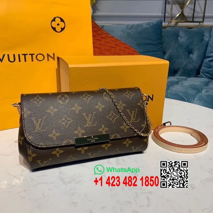 Louis Vuitton Favorite Pm Bag 20cm Monogram Canvas Kolekcija Pomlad/poletje 2020 N40717, Rjava