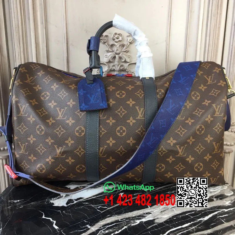 Louis Vuitton Keepall 45 Cm Monogram Tonal Canvas Kolekcija Jesen/zima 2018 M43858, Rjava