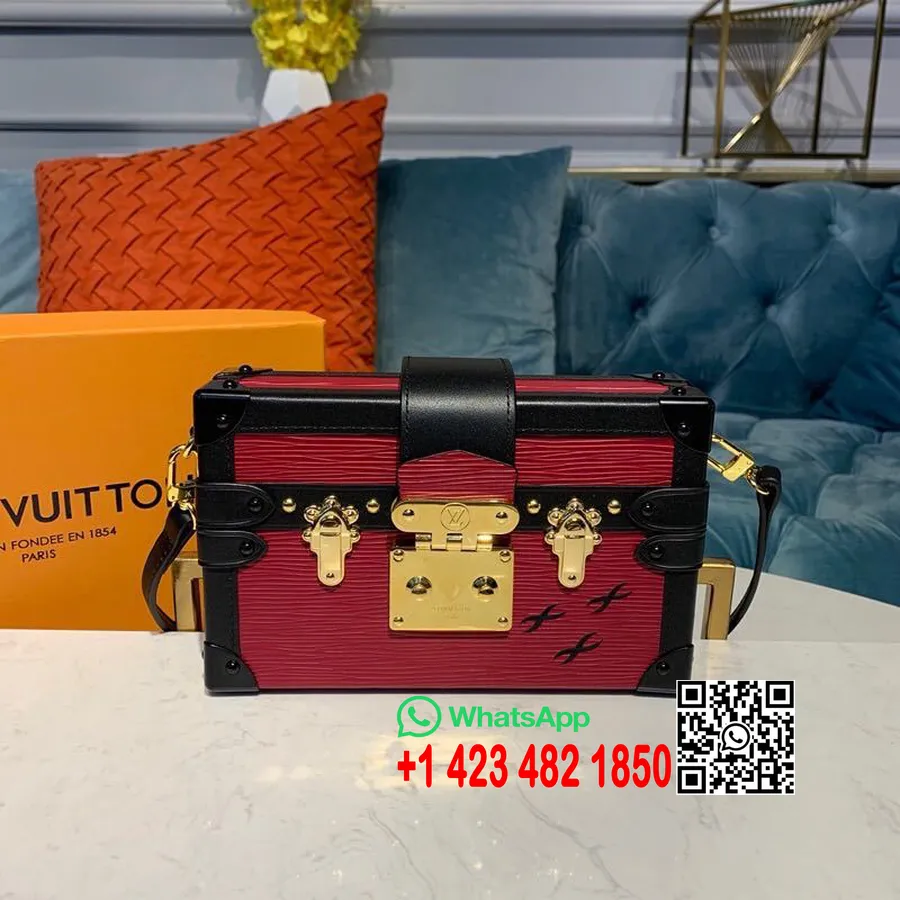 Louis Vuitton Petite Malle Torba 20cm Epi Canvas Kolekcja Jesień/zima 2019 M54650, Czerwona