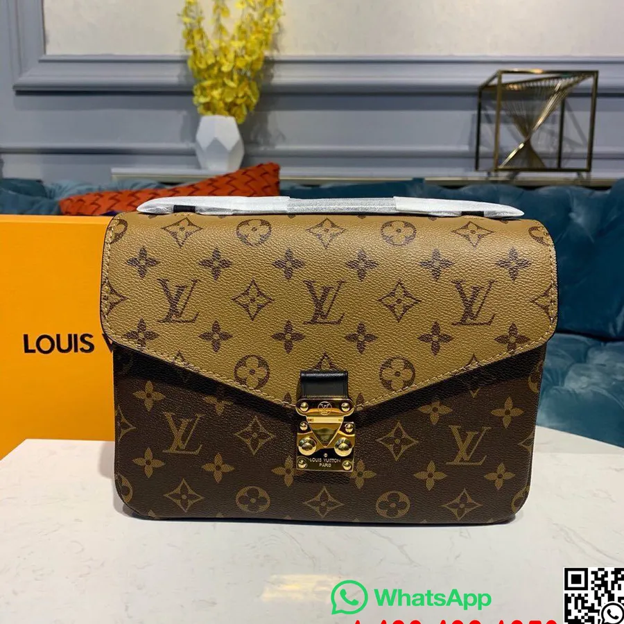 Louis Vuitton Pochette Metis Táska Monogram Fordított Vászon ősz/tél 2019 Kollekció M40780, Barna