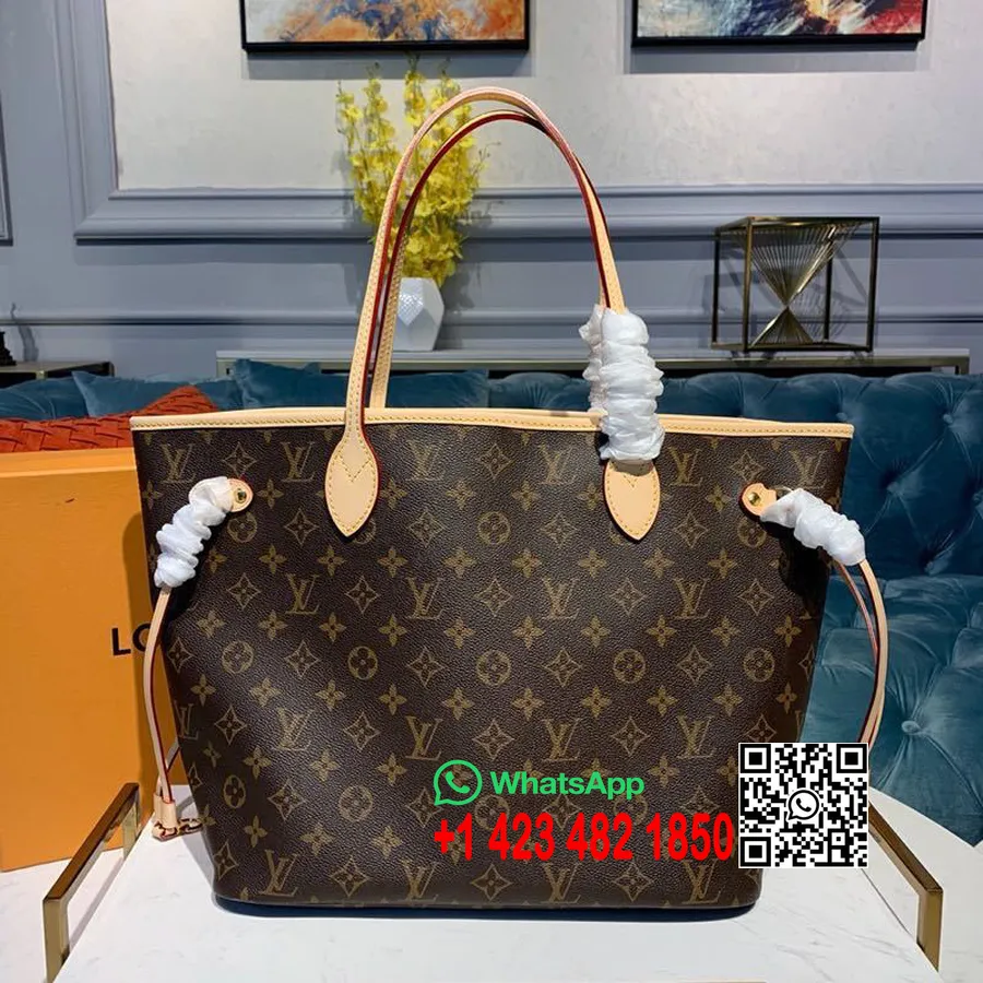 Louis Vuitton Neverfull Mm Torba 32 Cm Monogram Platno Kolekcija Jesen/zima 2019. M40995, žuta