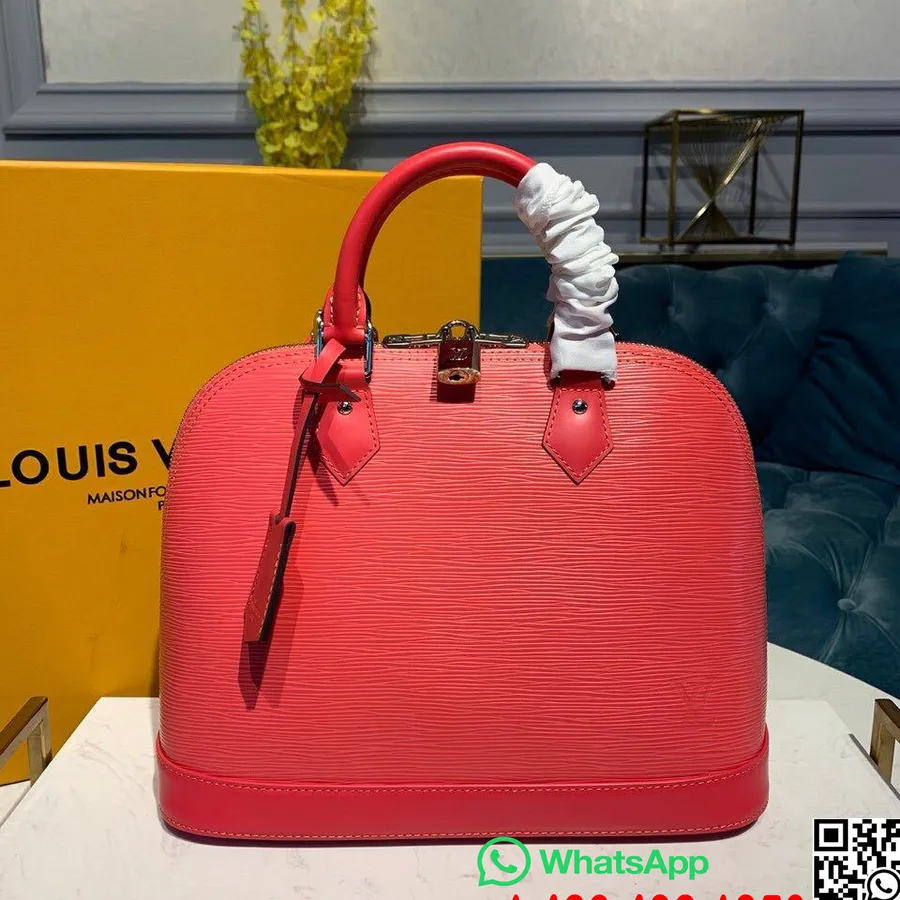 Louis Vuitton Alma Pm Taška 32cm Epi Canvas Kolekce Podzim/zima 2019 M40302, Sytě Růžová