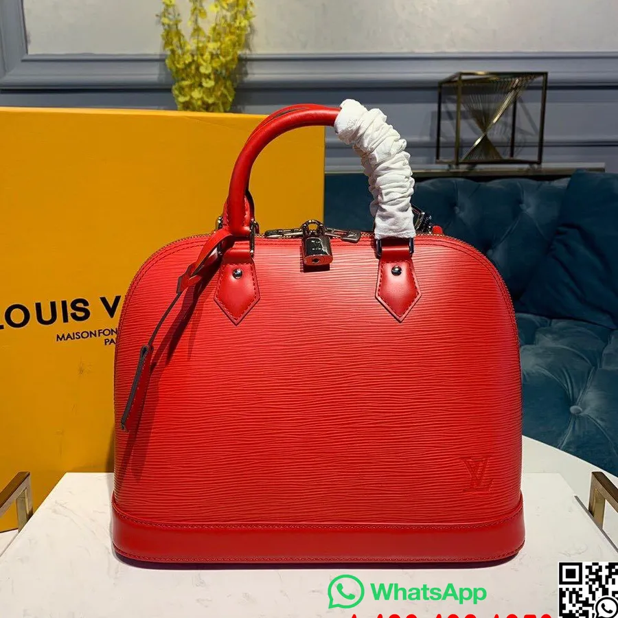 Louis Vuitton Alma Pm Taška 32cm Epi Plátno Kolekce Podzim/zima 2019 M40302, červená