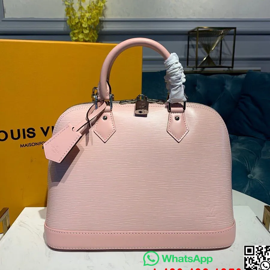 Sac Louis Vuitton Alma Pm 32cm Toile épi Collection Automne/hiver 2019 M40302, Ballerine Rose