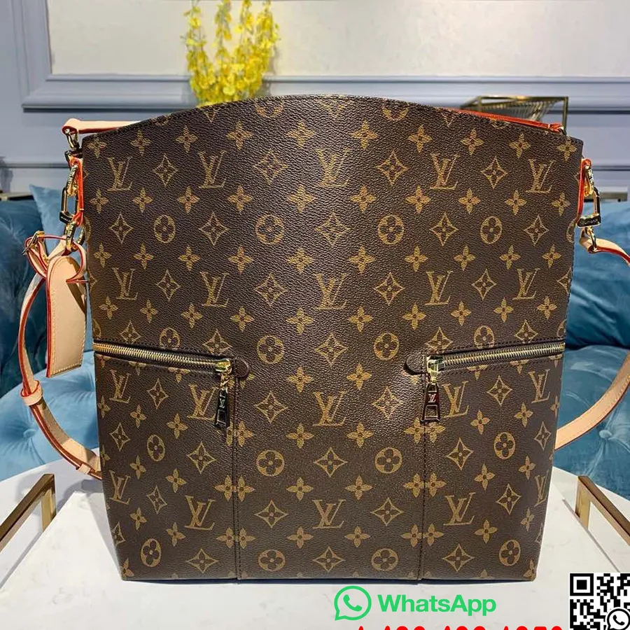 Louis Vuitton Melie Bag 34cm Monogram Canvas Vår/sommer 2019 Kolleksjon M41544, Svart