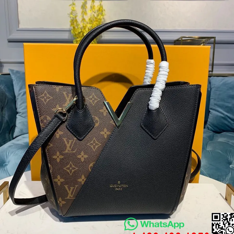 Louis Vuitton Kimono Tote Bag 25cm Monogram Canvas Vår/sommer 2019 Kolleksjon M41856, Noir