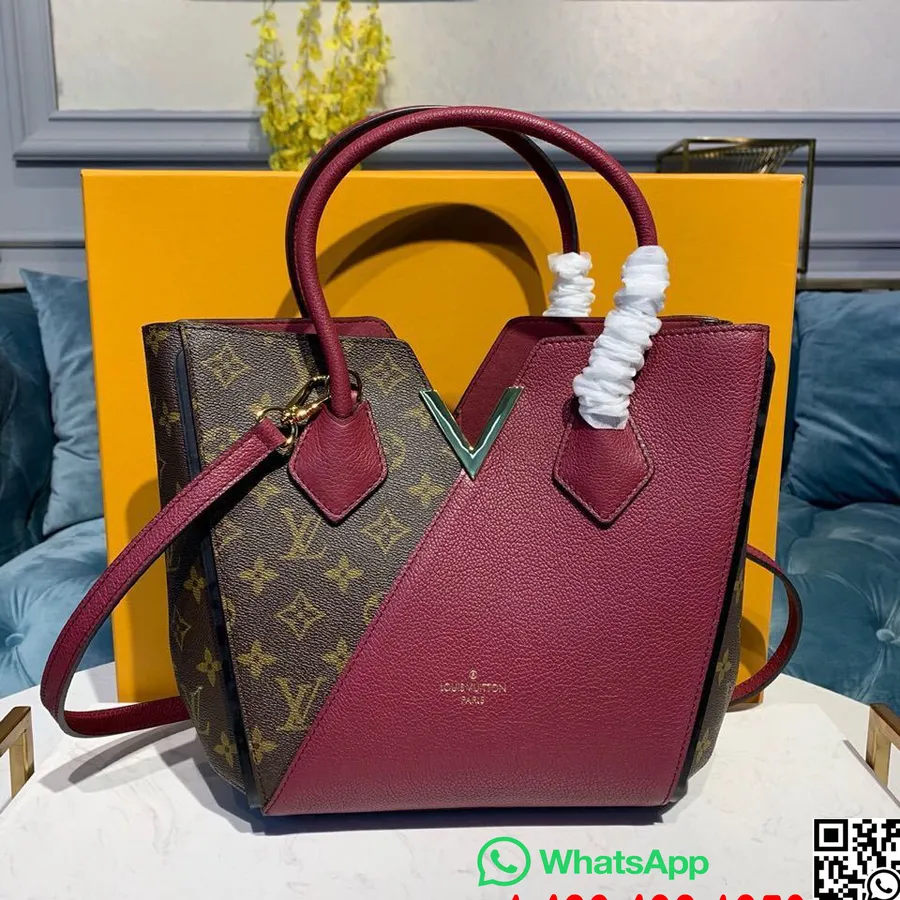 Louis Vuitton Kimono Velika Torba 25 Cm Monogram Iz Platna Kolekcija Pomlad/poletje 2019 M41856, Bordo