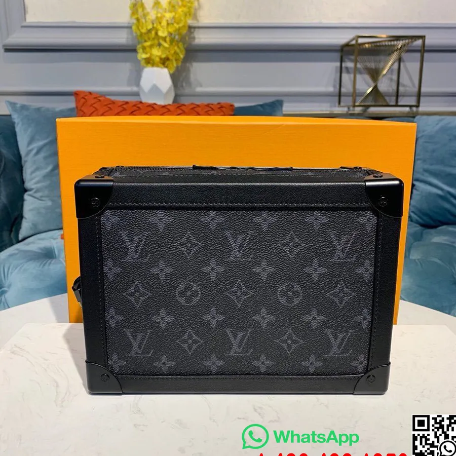 Louis Vuitton μαλακό μπαούλο 24cm μονόγραμμα Infini καμβάς άνοιξη/καλοκαίρι 2019 συλλογή M44478, μαύρο