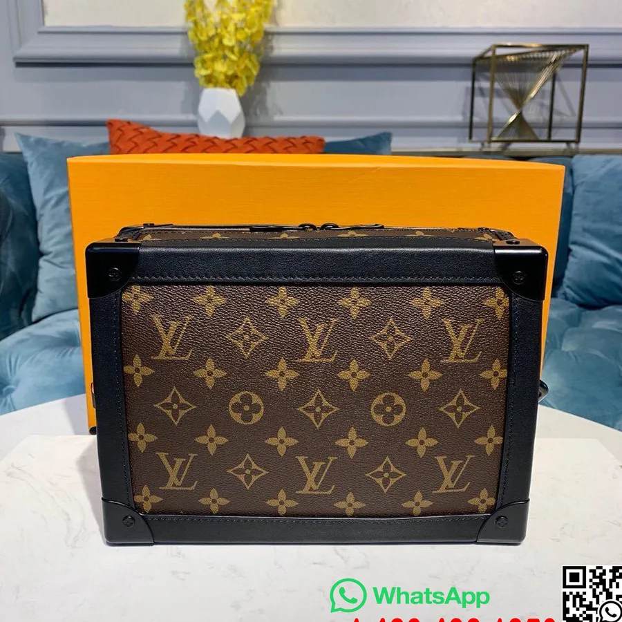 Louis Vuitton μαλακό μπαούλο 24cm μονόγραμμα καμβάς συλλογή άνοιξη/καλοκαίρι 2019 M44478, καφέ