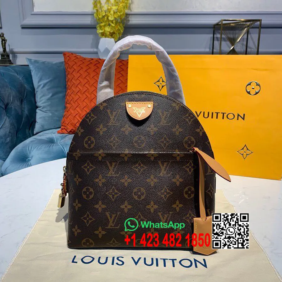 Σακίδιο πλάτης Louis Vuitton Moon 26cm μονόγραμμα καμβάς συλλογή άνοιξη/καλοκαίρι 2020 M44826, καφέ