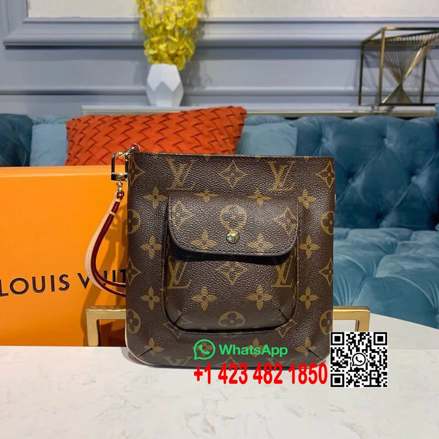 Louis Vuitton Partition Pochette Sac Bandoulière 10cm Toile Monogram Collection Printemps/été 2019 M51901, Marron