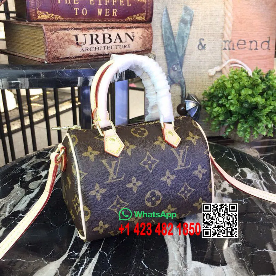 Louis Vuitton Nano Kiire Kott 16cm Monogramm Lõuend Kevad/suvi 2019 Kollektsioon M61252, Pruun