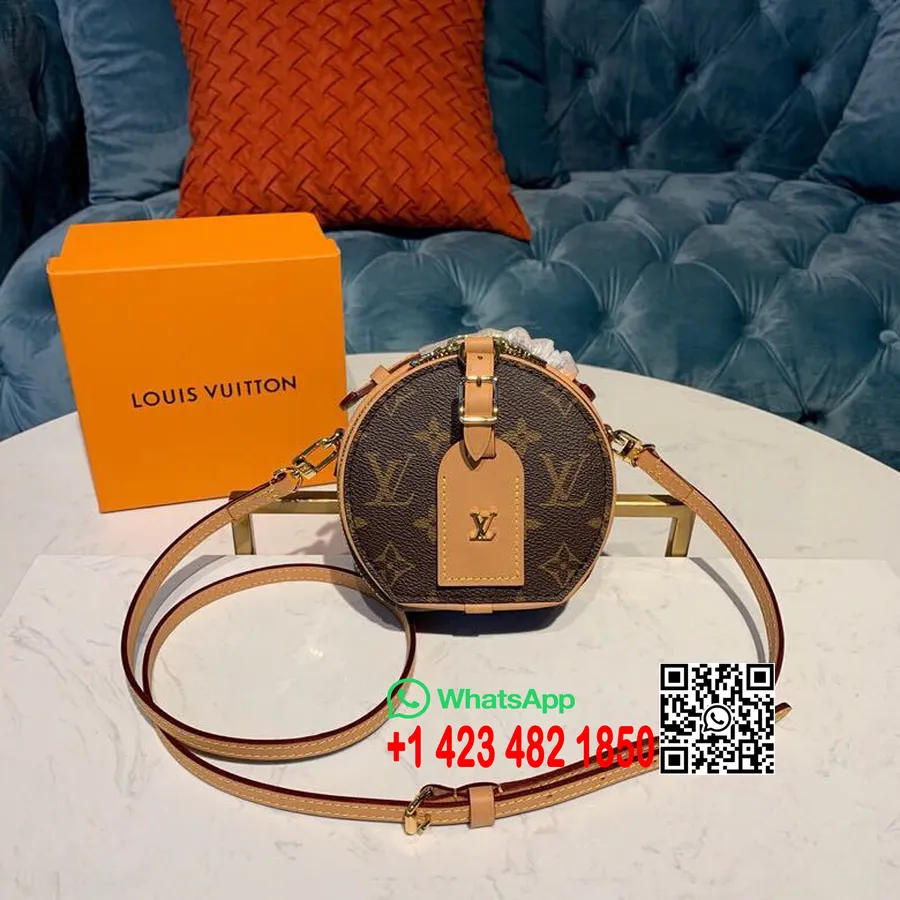 Bolso Louis Vuitton Mini Boite Chapeau 16cm Lona Monograma Colección Primavera/verano 2019 M44699, Marrón