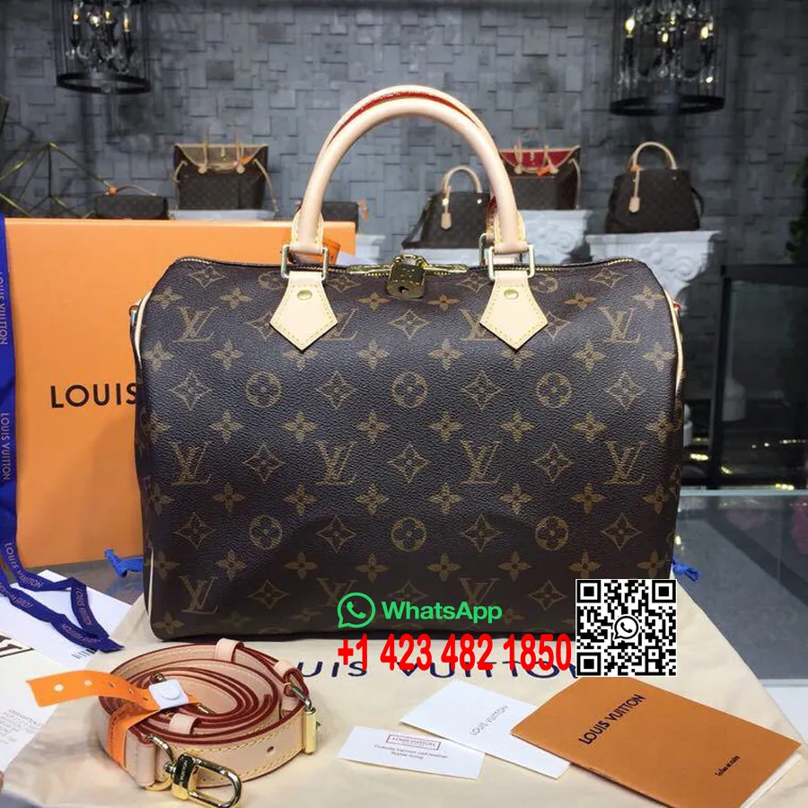 Louis Vuitton Kiirkott 30cm Monogramm Lõuend Kevad/suvi 2019 Kollektsioon M41112, Pruun