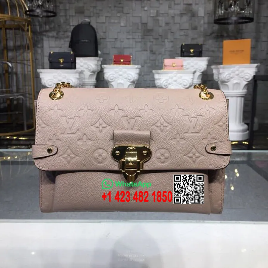 Louis Vuitton Vavin Pm çanta 25cm Monogram Empreinte Canvas Ilkbahar/yaz 2019 Koleksiyonu M43931, Vision