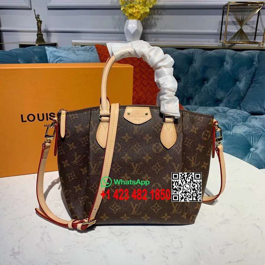 Torba Louis Vuitton Turenne 30 Cm Monogram Iz Platna Kolekcija Pomlad/poletje 2019 M48813, Rjava