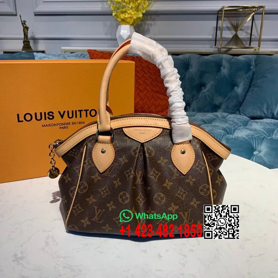 Louis Vuitton Tivoli Torba 28cm Monogram Canvas Kolekcija Pomlad/poletje 2019 M40143, Rjava