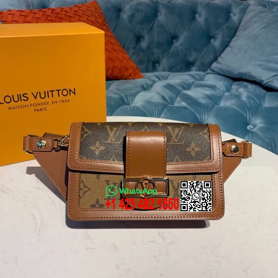 Louis Vuitton Dauphine Bumbag 20cm Monogram Canvas/Monogram Reverse Canvas Spring/Summer 2019 Collection M44586, Brown