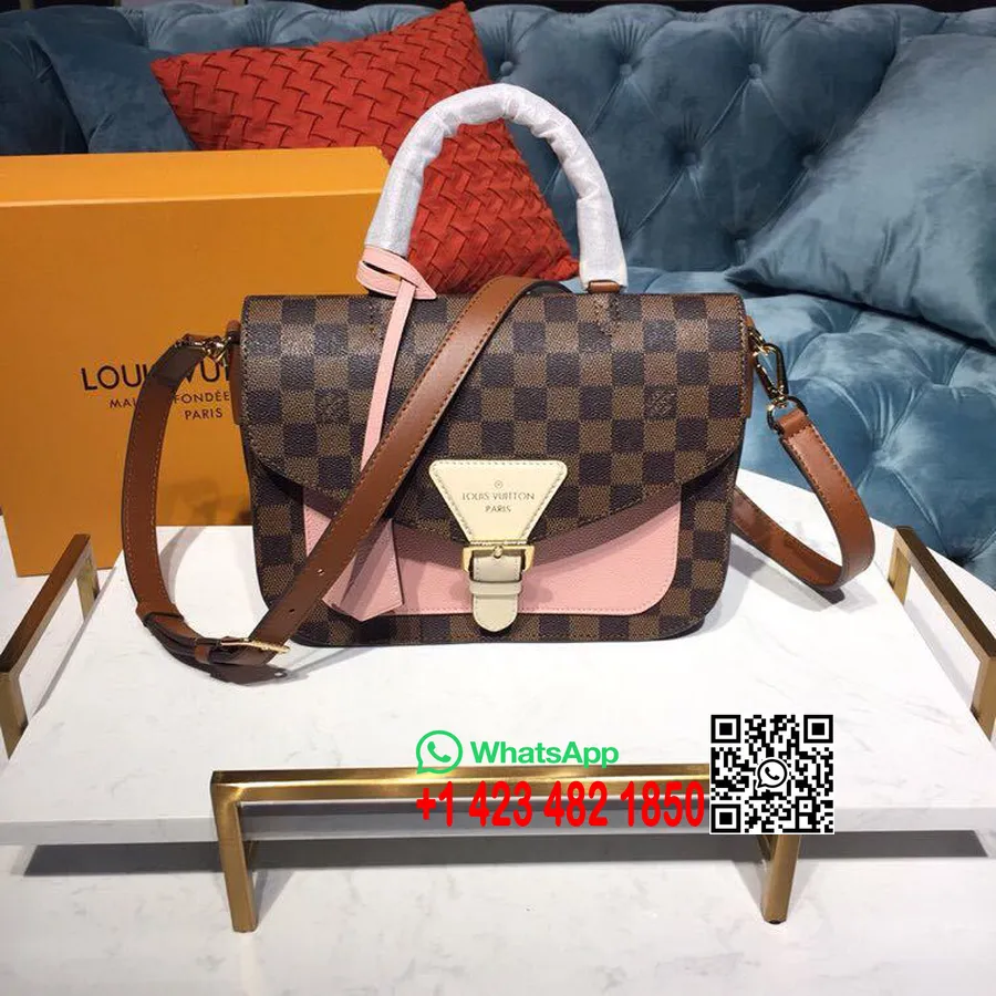 Borsa A Tracolla Trendy Louis Vuitton Damier Ebene Tela Collezione Primavera/estate 2019 N40147, Venus