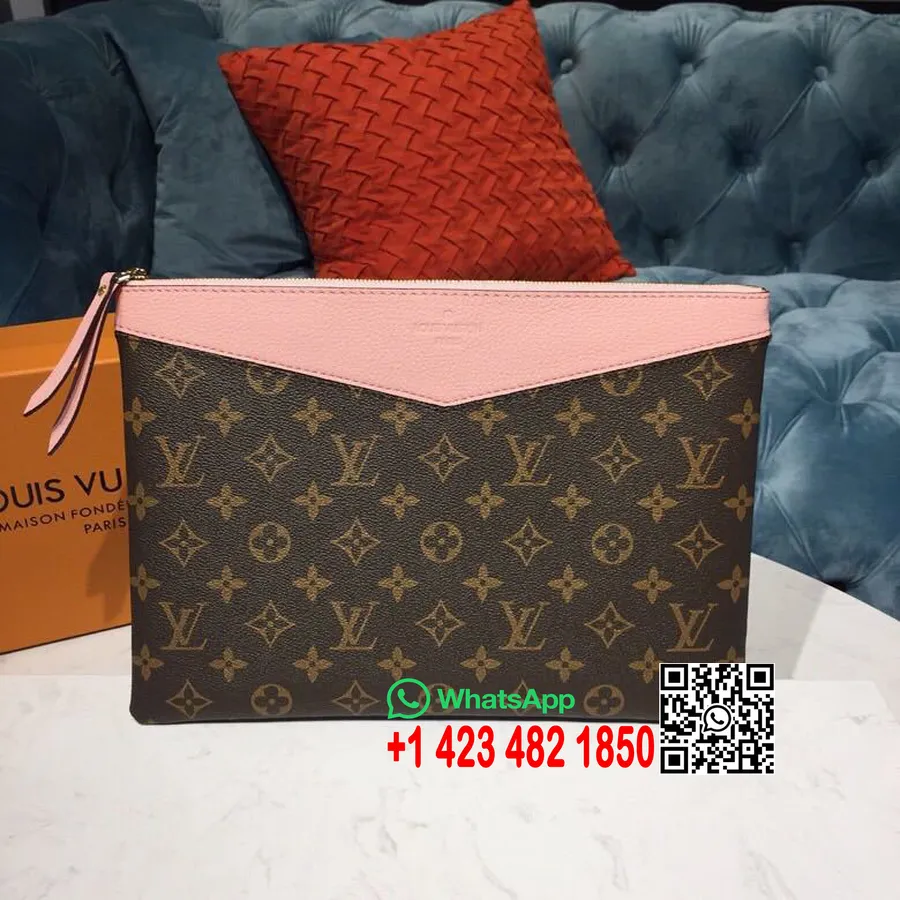 Louis Vuitton Denní Vak Taška 30cm Monogram Plátno Kolekce Jaro/léto 2019 M62942, Rose Pudre