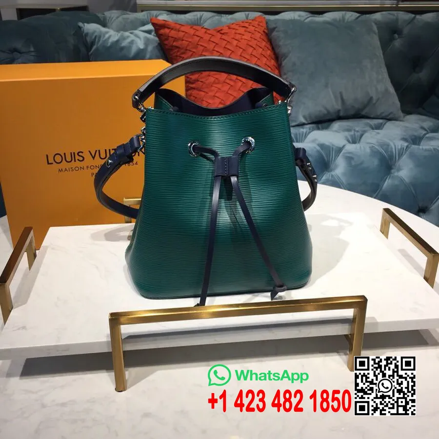 Сумка-ведро Louis Vuitton Neonoe Bb Epi Canvas, коллекция весна/лето 2019 M53612, зеленый