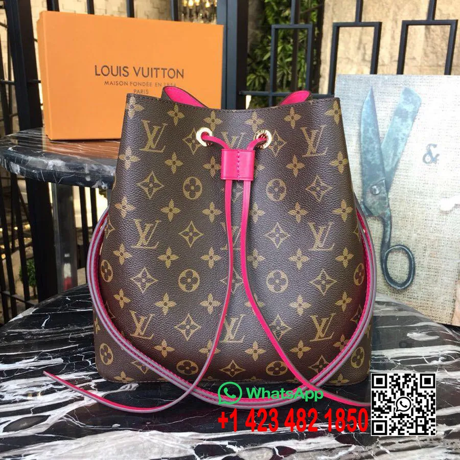 Louis Vuitton Neonoe Vödörtáska Monogram Vászon 2019 Tavasz/nyár Kollekció M44020, Pivoine