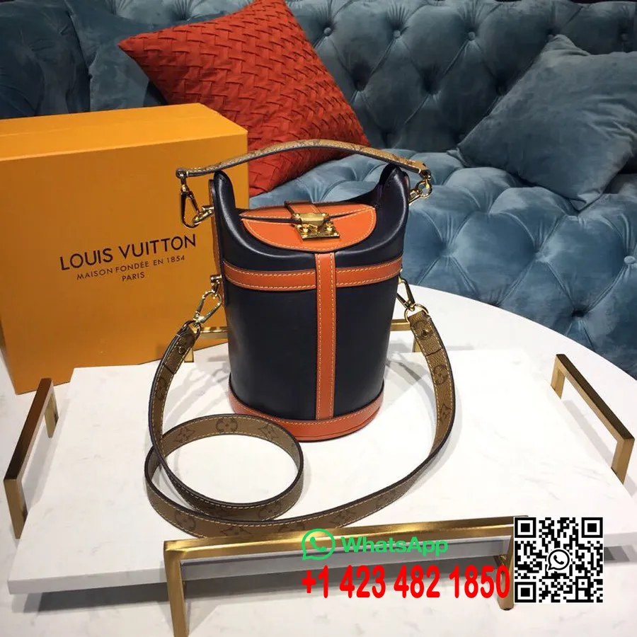 Louis Vuitton Dufle Laukku 15cm Notkea Vasikannahka Canvas/caramell Vvt Kevät/kesä 2019 Mallisto M53842, Ruskea