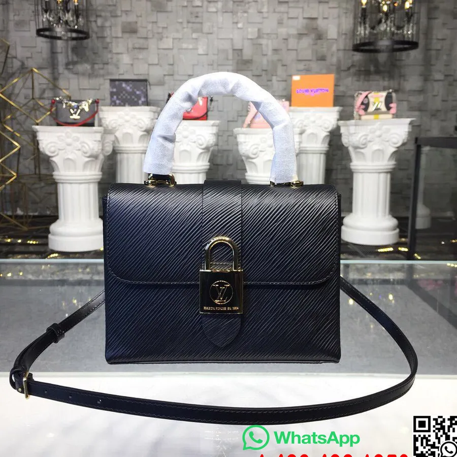 Louis Vuitton Locky Bb Bag Epi Kanvas Koleksi Musim Semi/musim Panas 2019 M52880, Hitam