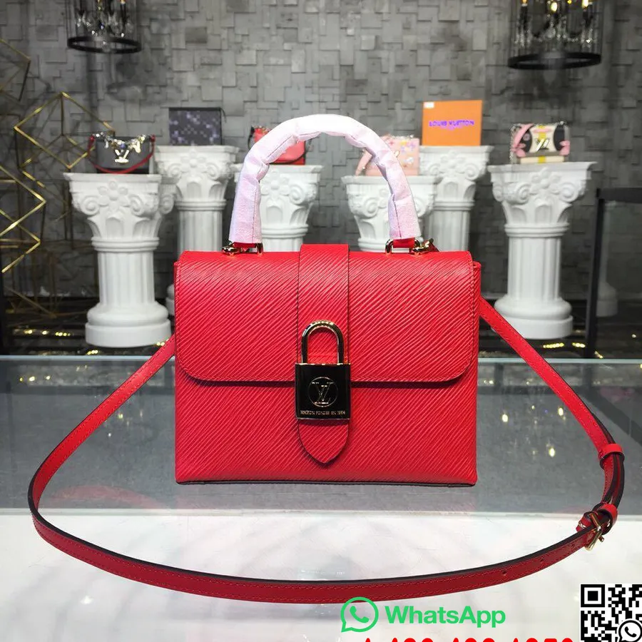 Louis Vuitton Locky Bb Bag Epi Kanvas Koleksi Musim Semi/musim Panas 2019 M53239, Coquelicot