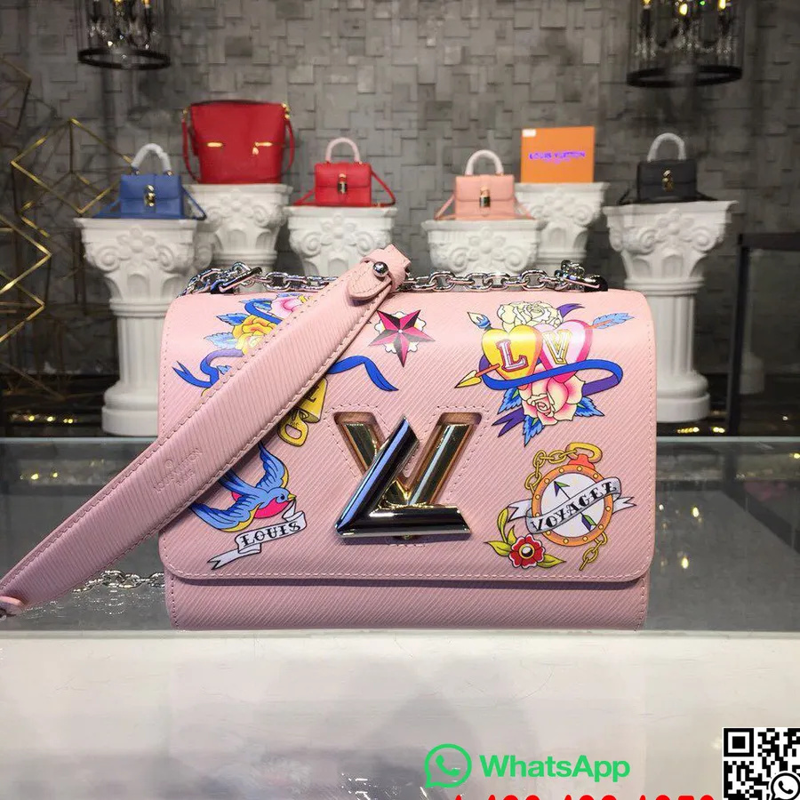 Louis Vuitton Twist Mm Torbica Epi Canvas Kolekcija Pomlad/poletje 2019 M52897, Roza Balerine