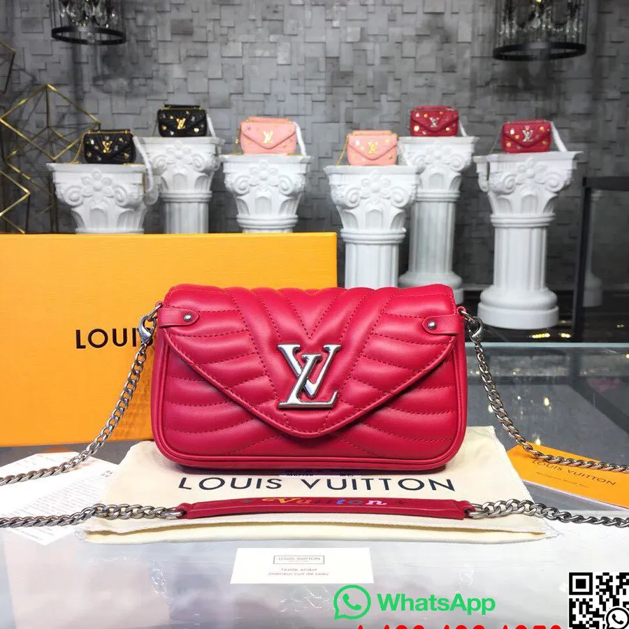 Louis Vuitton New Wave Chain Pochette Taška Kolekcia Jar/leto 2019 M63956, Ecarlate Red