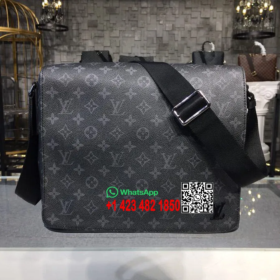 Louis Vuitton Area Mm τσάντα Messenger 32cm μονόγραμμα έκλειψη καμβάς φθινόπωρο/χειμώνας 2018 συλλογή M44001, Infini