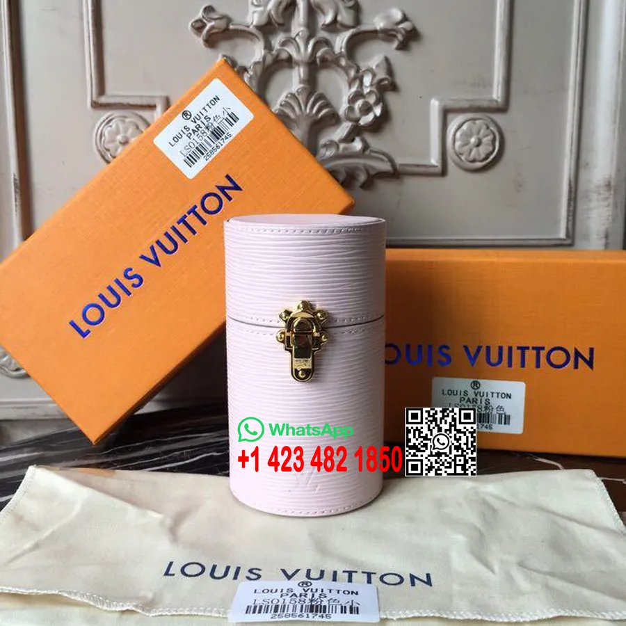 Louis Vuitton Fragrância Parfum Estojo De Viagem 100ml Epi Canvas Coleção Primavera/verão 2018 Ls0149, Rose Ballerine