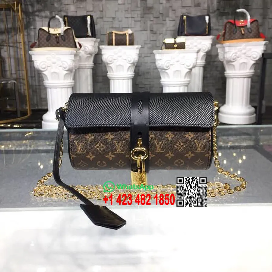 Louis Vuitton étui à Lunettes Sac à Main En Toile Monogram Collection Automne/hiver 2018 M43903, Noir