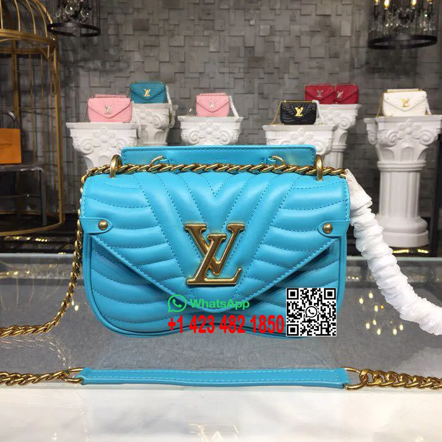 Louis Vuitton нова вълна чанта с верига Pm ватирана телешка кожа колекция есен/зима 2018 M51936, малибу зелено