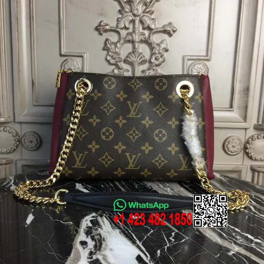 Louis Vuitton Placide Chain Bag 26 Cm Monograma Lona Primavera / Verão 2018 Coleção M66888 Bordeaux