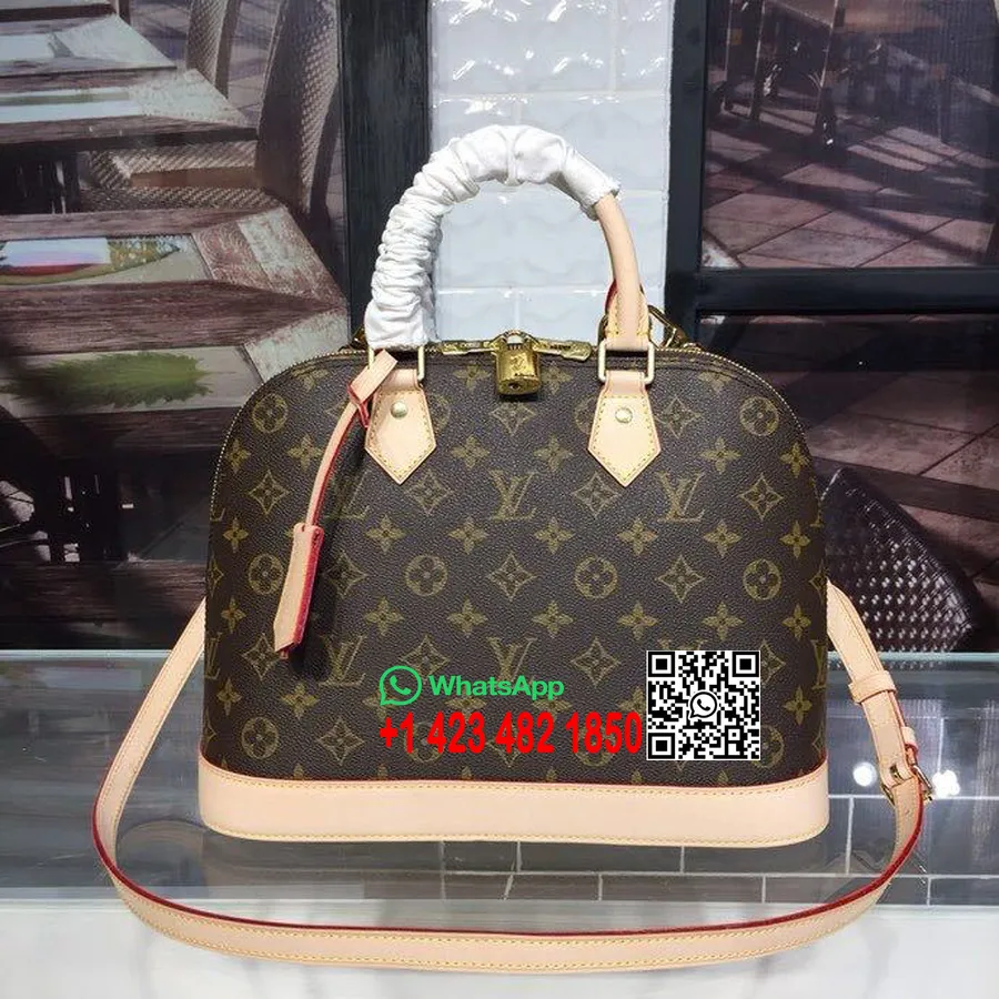 Louis Vuitton Alma Torba 32cm Monogram Platno Kolekcija Jesen/zima 2019 M53151, Bež