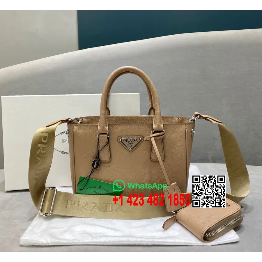 Geanta Prada Galleria Tote 22cm 66414 Piele Saffiano Colectia Primavara/vara 2020, Bej