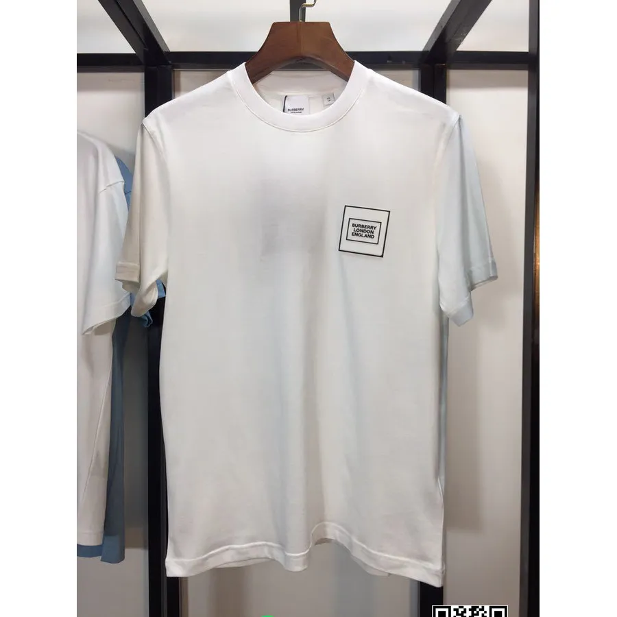 Camiseta Oversize De Algodón Burberry Colección Primavera/verano 2020, Blanco