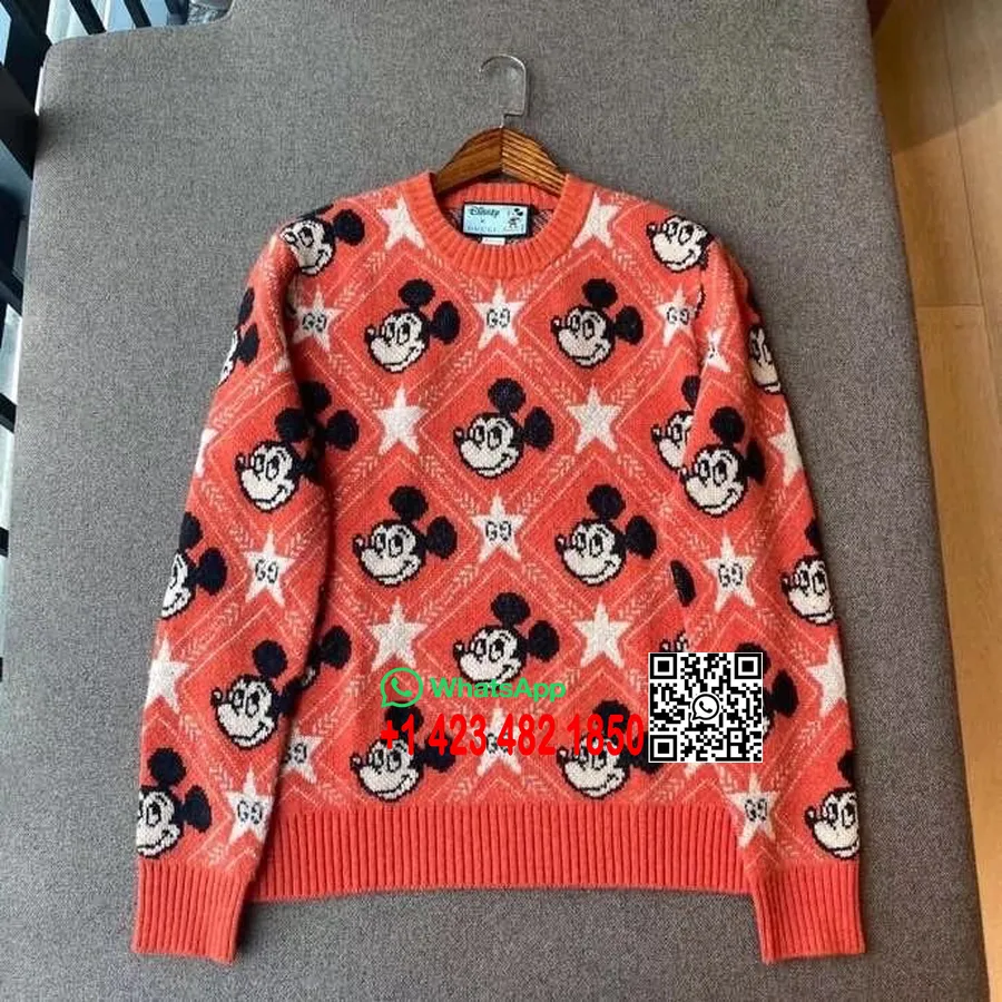 Jersey De Lana Gucci X Disney Colección Otoño/invierno 2020, Rojo