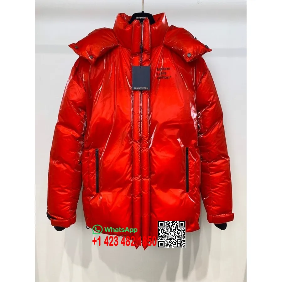 Louis Vuitton Oversized Down Coat Spring/Summer 2022 Collection, Red