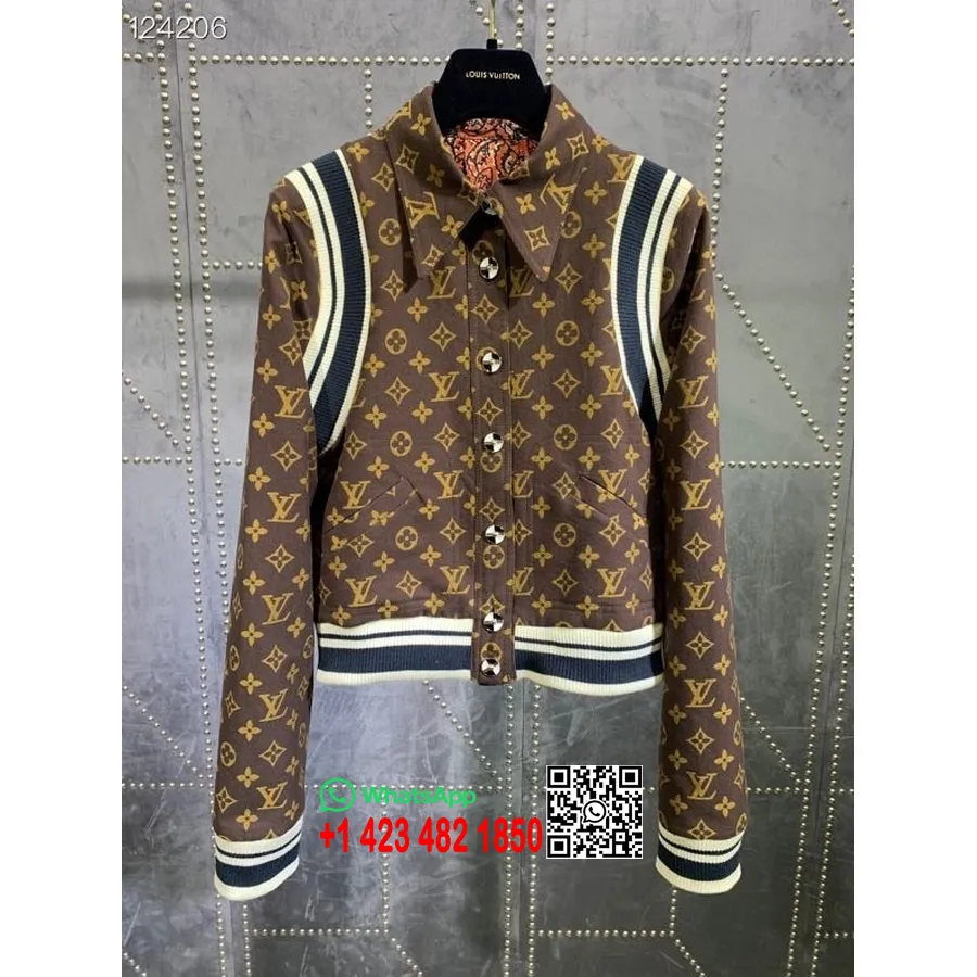 Chaqueta Vaquera Louis Vuitton Para Mujer Colección Otoño/invierno 2020, Marrón