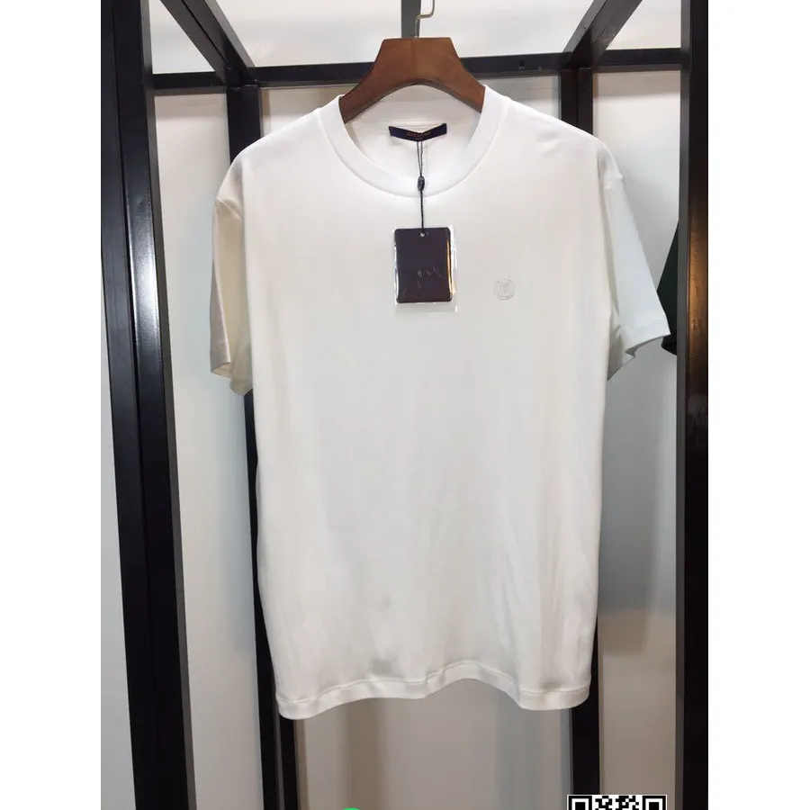 T-shirt Oversize Louis Vuitton In Cotone Collezione Primavera/estate 2020, Bianco