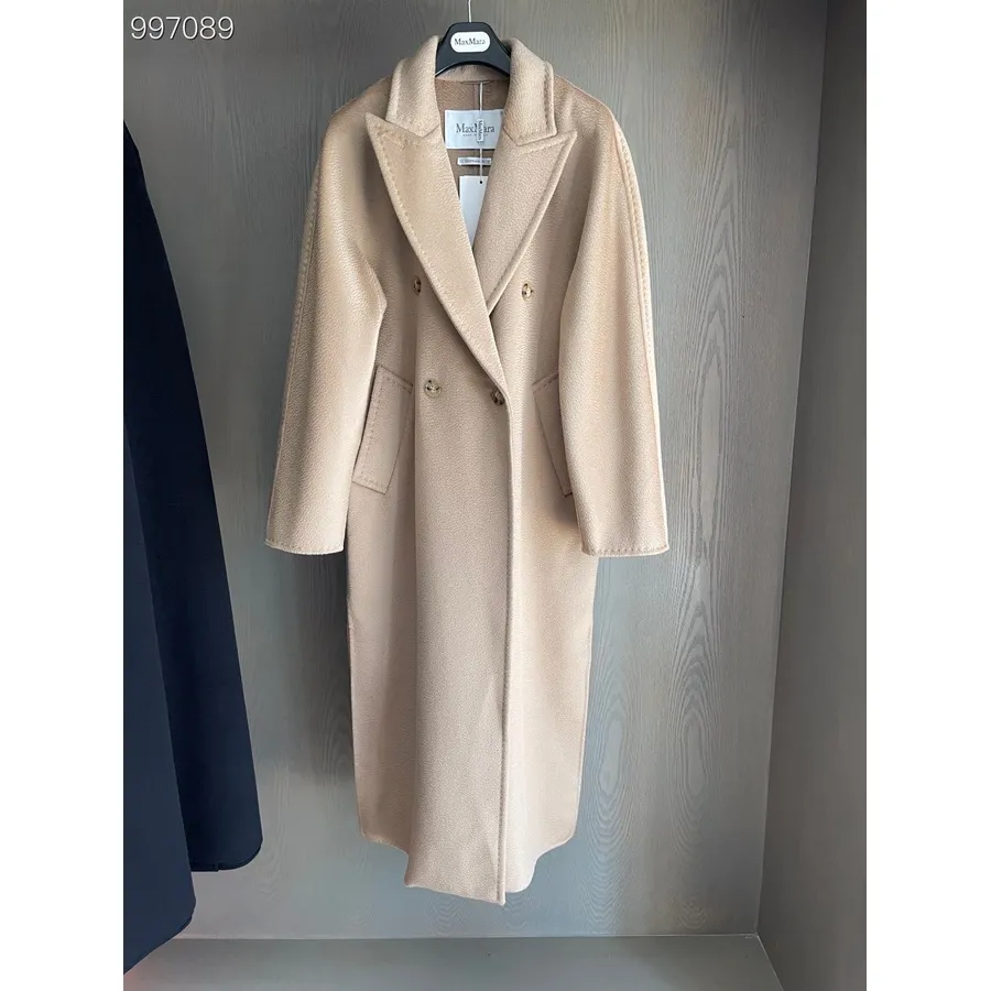 Max Mara Selina Kasjmier Jas Herfst/wintercollectie 2022, Beige