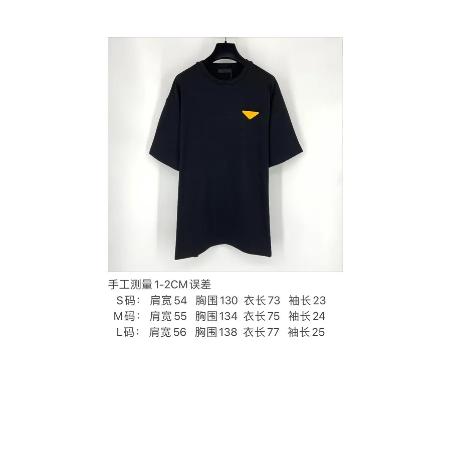 Camiseta Oversize De Manga Corta Con Logo De Prada Colección Primavera/verano 2022, Negro